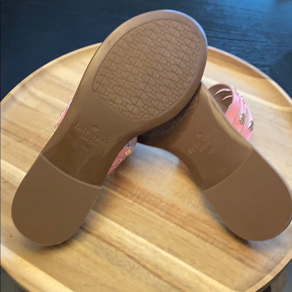 Kate Spade Carol Patent Leather Studded Sandal - Picture 4 of 7